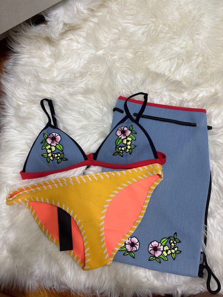 bn triangl neoprene bikini set (Category: Bikinis & Swimsuits) located in Singapore. Submitted by messyribbonsx (Listing ID 1263775670, Image 1). Description: .