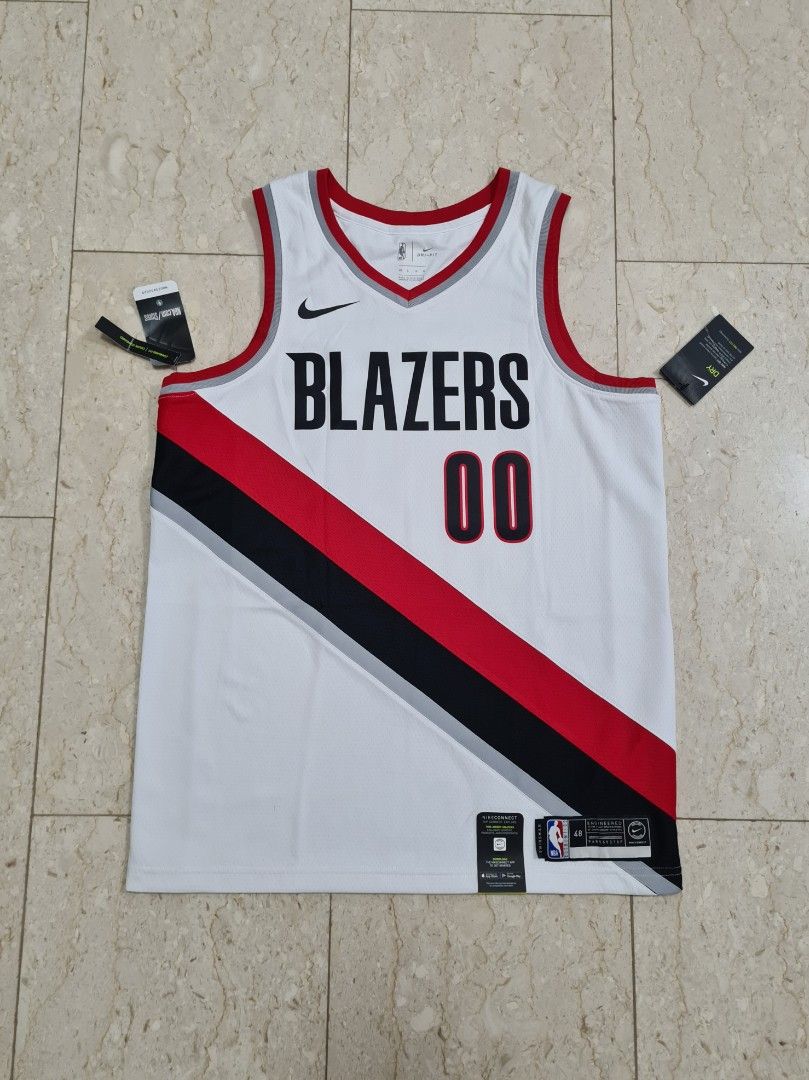 Portland trail blazers shop white jersey