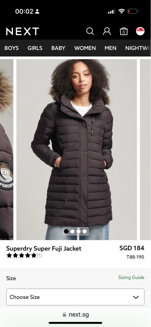 Next womens parka online