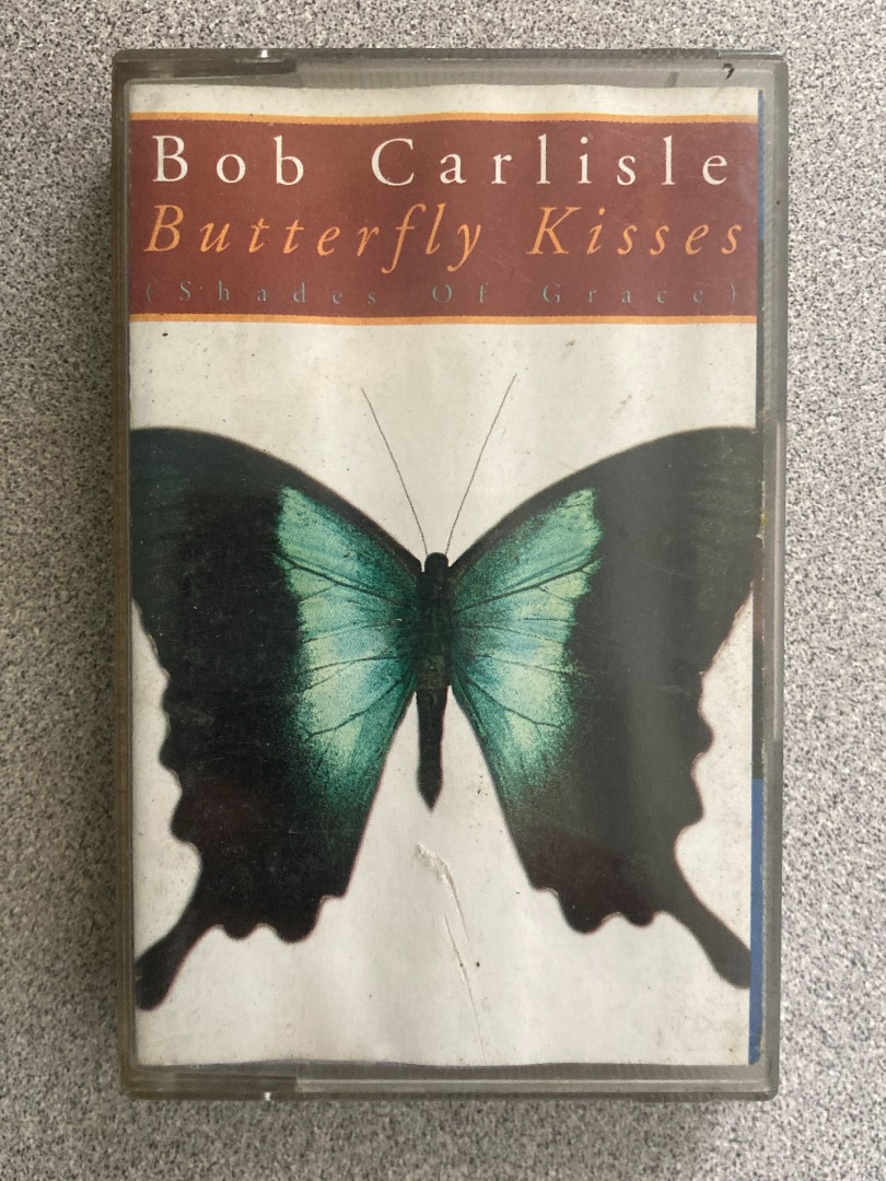 BOB CARLISLE Butterfly Kisses PHILIPPINES Paper Label CASSETTE TAPE