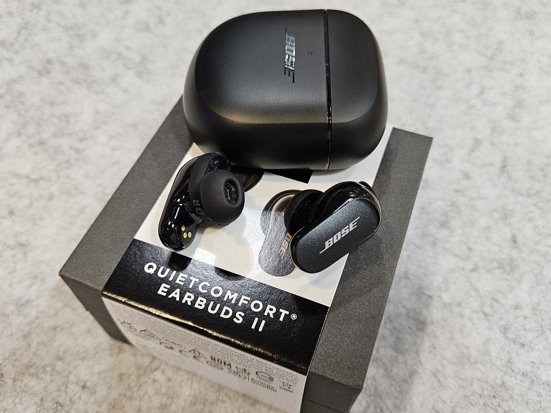 Bose QuietComfort Earbuds II 黑色, 音響器材, 耳機- Carousell