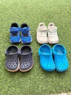 Boy shoes crocs nike adidas asics