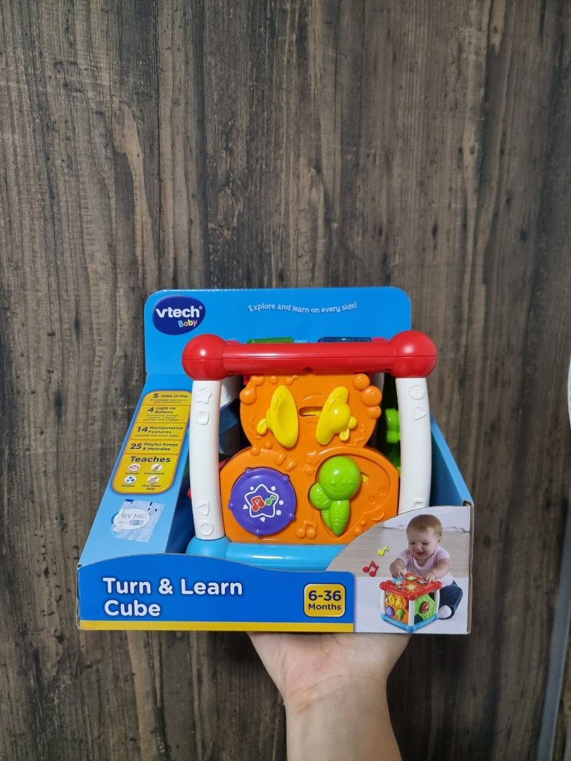 Vtech cube toy Babies Kids Infant Playtime on Carousell