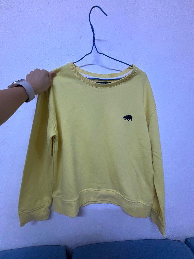 Brandy melville yellow hoodie online