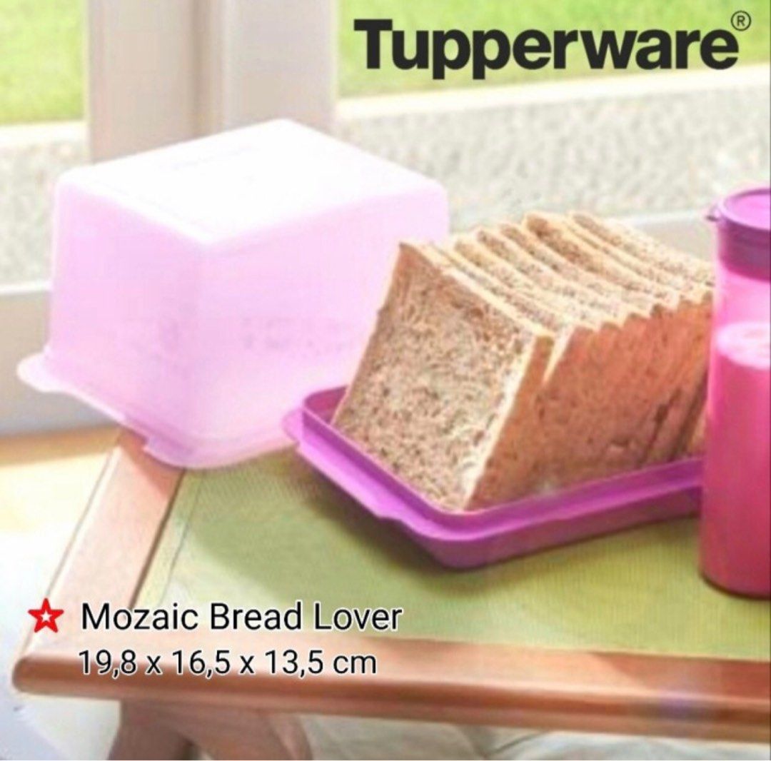 Tupperware Mosaic Bread Saver