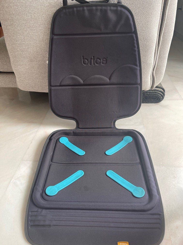 Brica Car Seat Protector for car Babies Kids Going Out Car