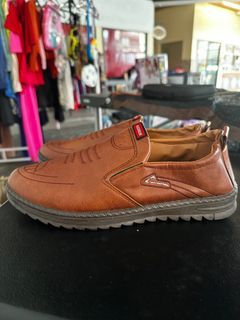 Brown Soft Leather Shoes for Men