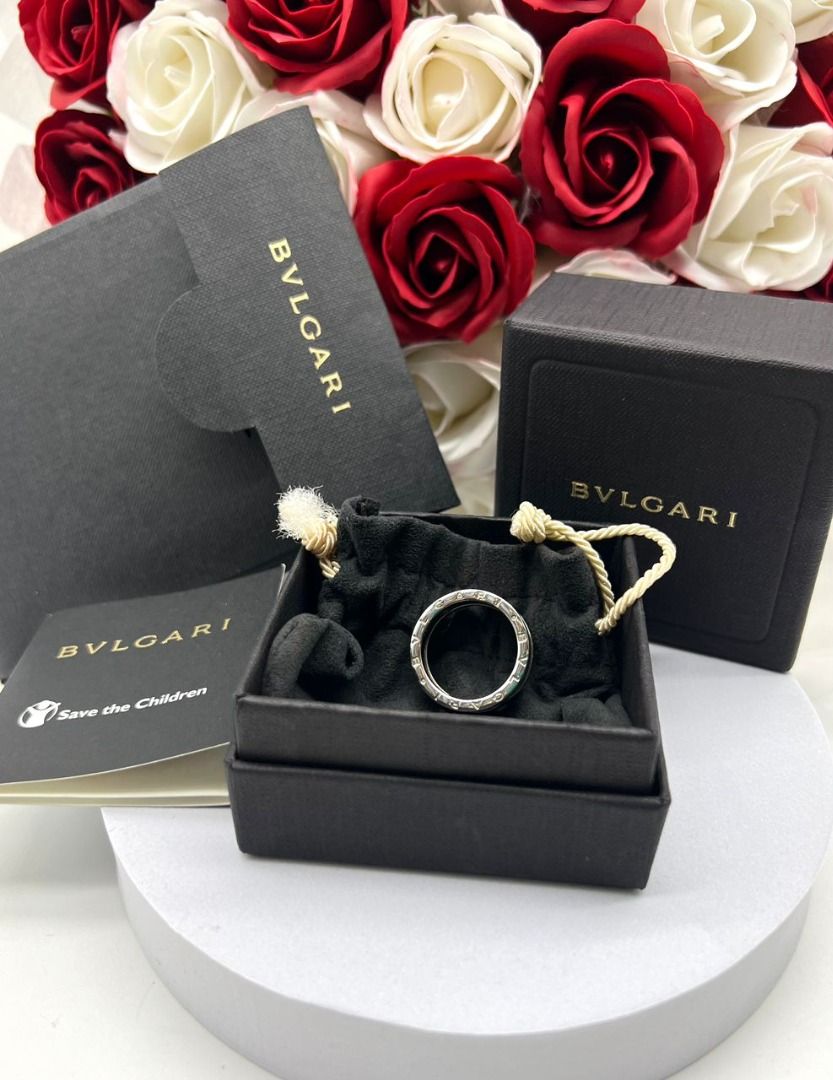 Bulgaria B.Zero1 Save The Children Ceramic Sterling Silver Ring