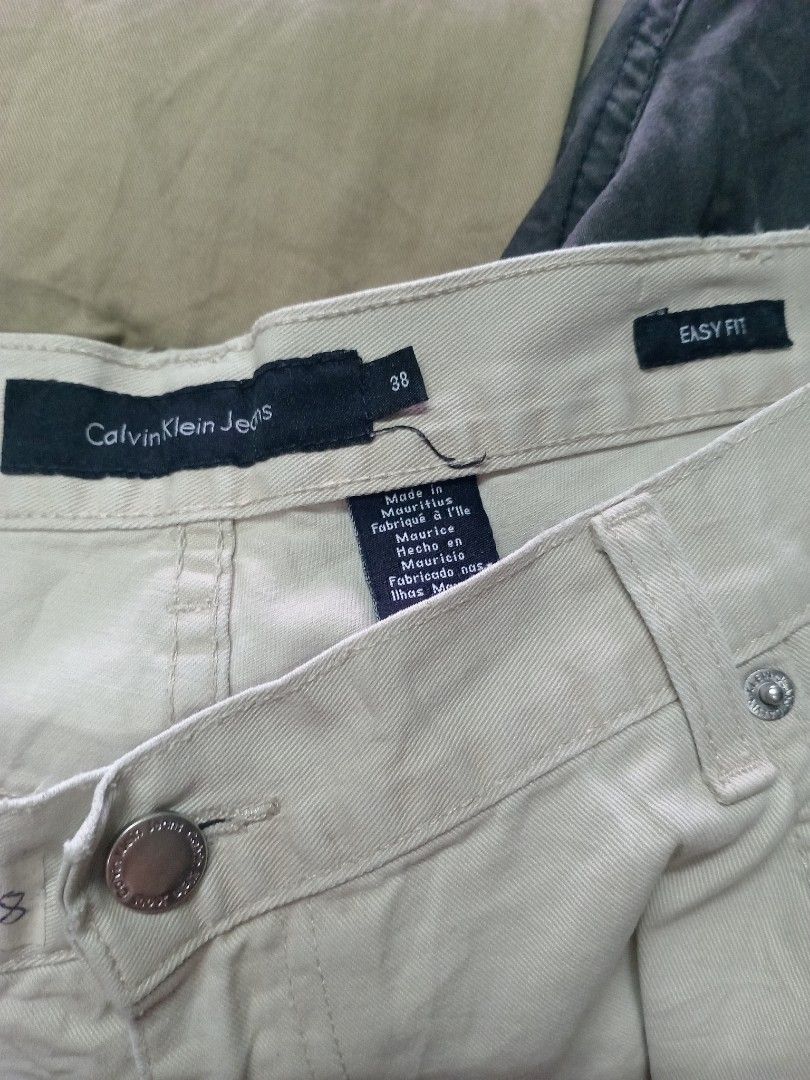 Calvin Klein Men Pants, Men's Fashion, Bottoms, Jeans on Carousell