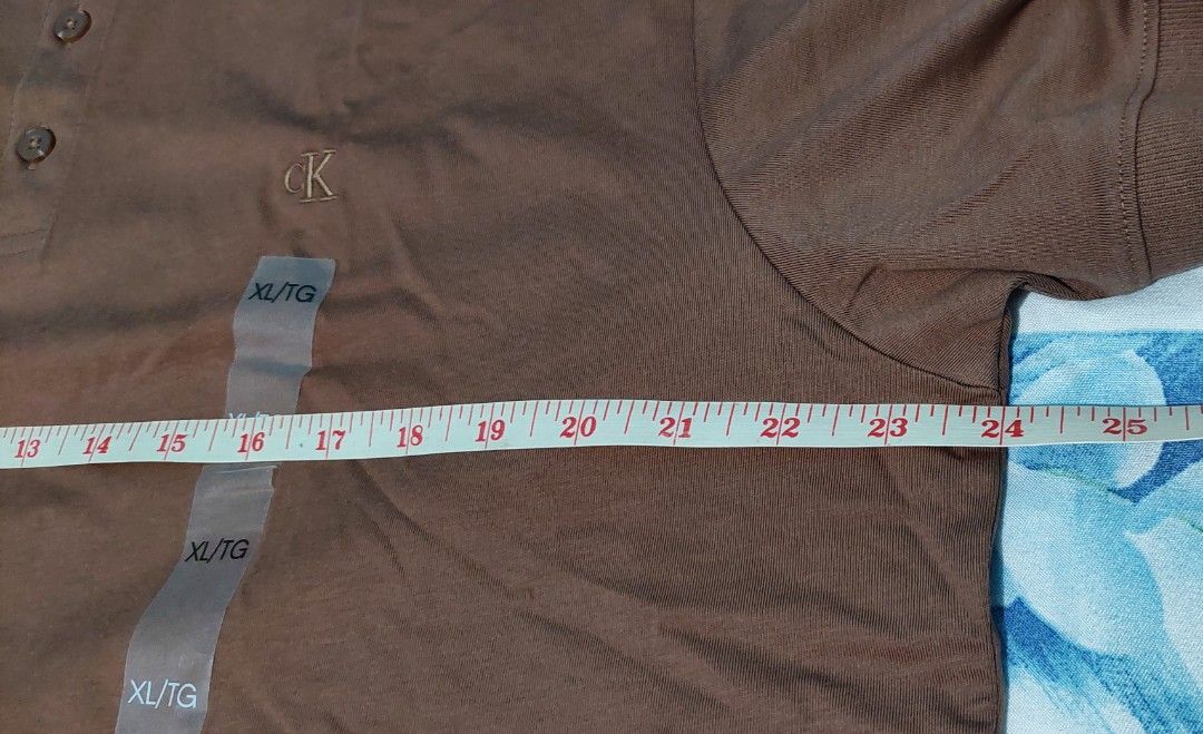Calvin klein deals large size chart