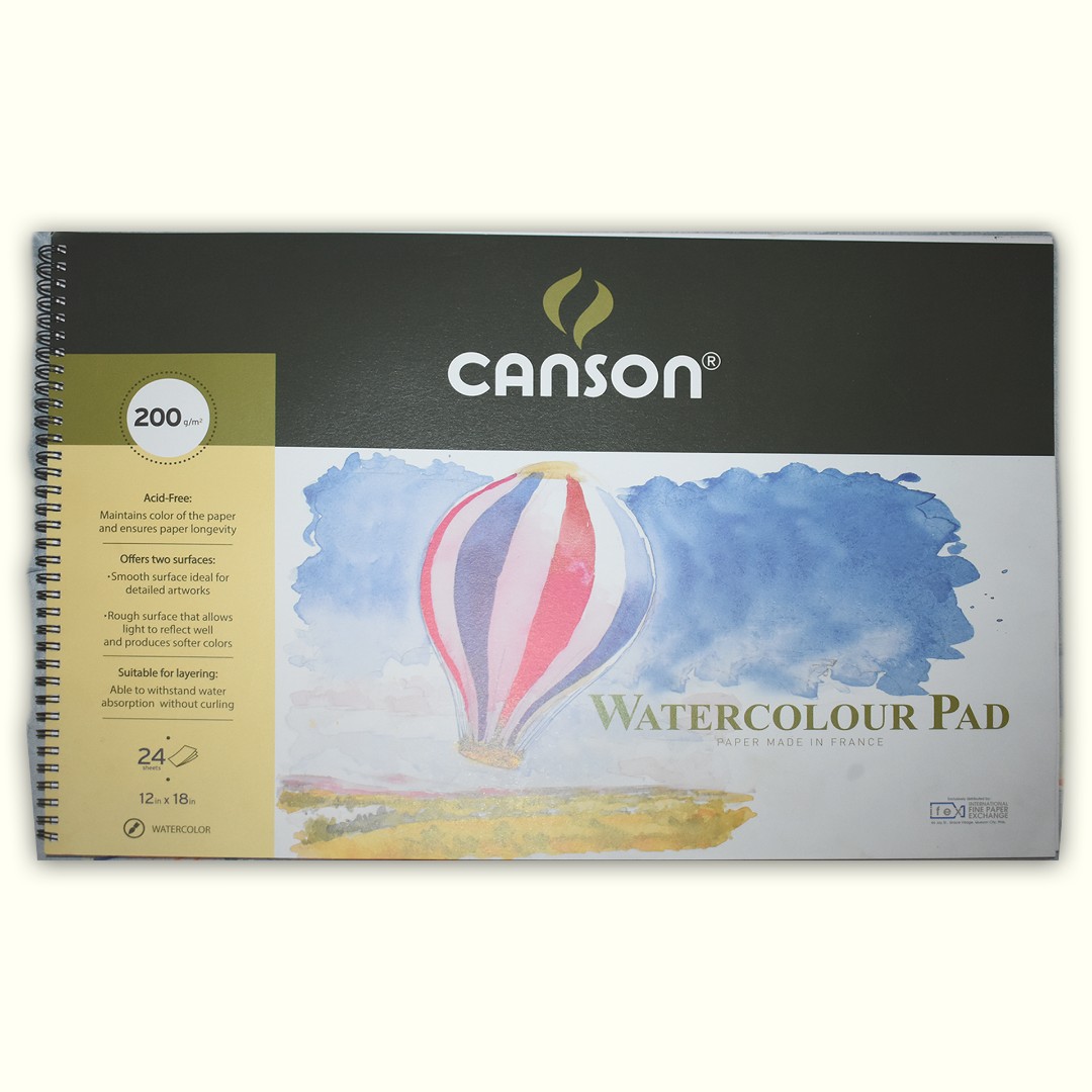 CANSON WATERCOLOR PAPER 9x12 (9sheets)