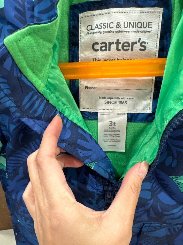 Carter's classic hotsell and unique jacket