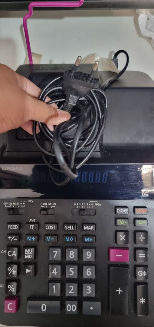 Casio Printing Calculator, Computers & Tech, Office & Business ...