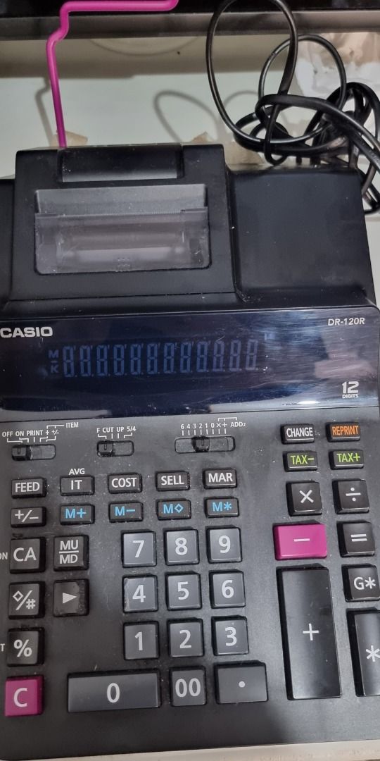 Casio Printing Calculator, Computers & Tech, Office & Business ...