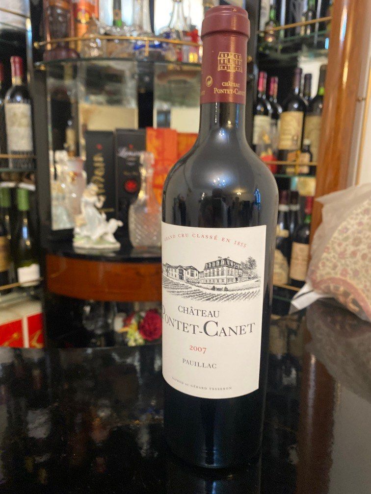 古酒ワイン2007年PONTET-CANET-