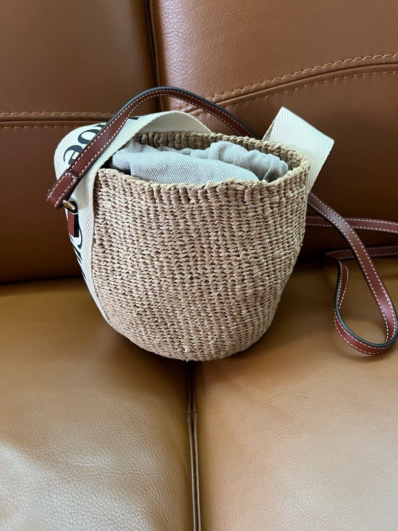 Chloe discount straw bag