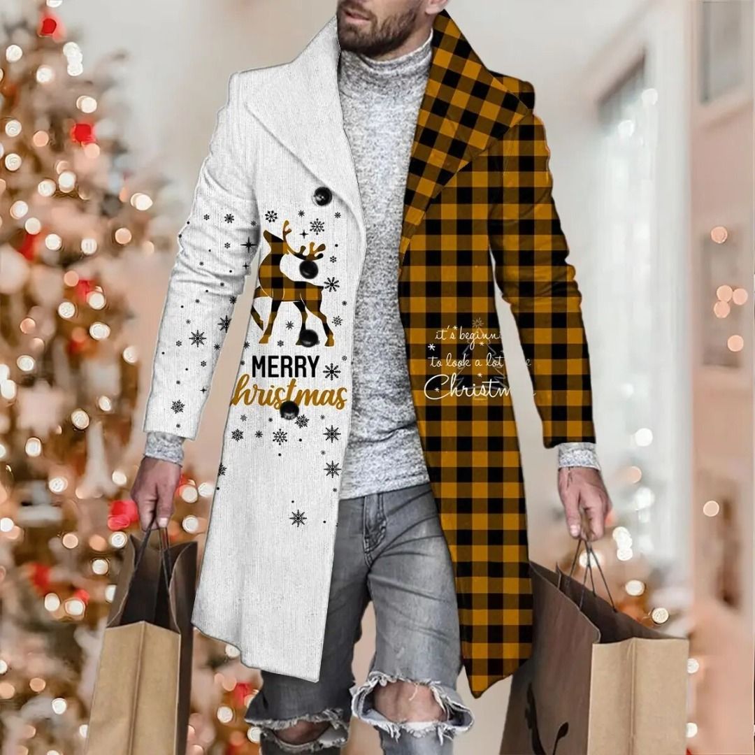Mens christmas coat best sale