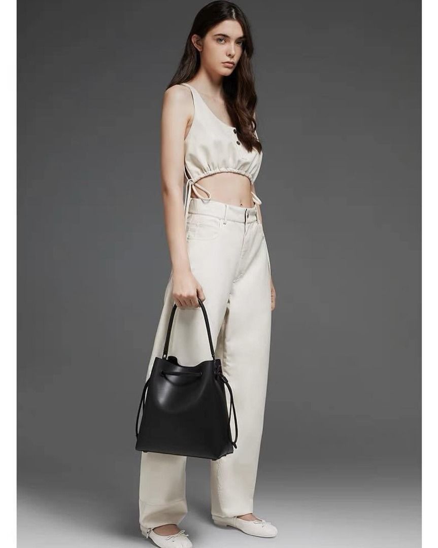 C&K Drawstring Hobo Bag, Women's Fashion, Bags & Wallets, Shoulder Bags ...