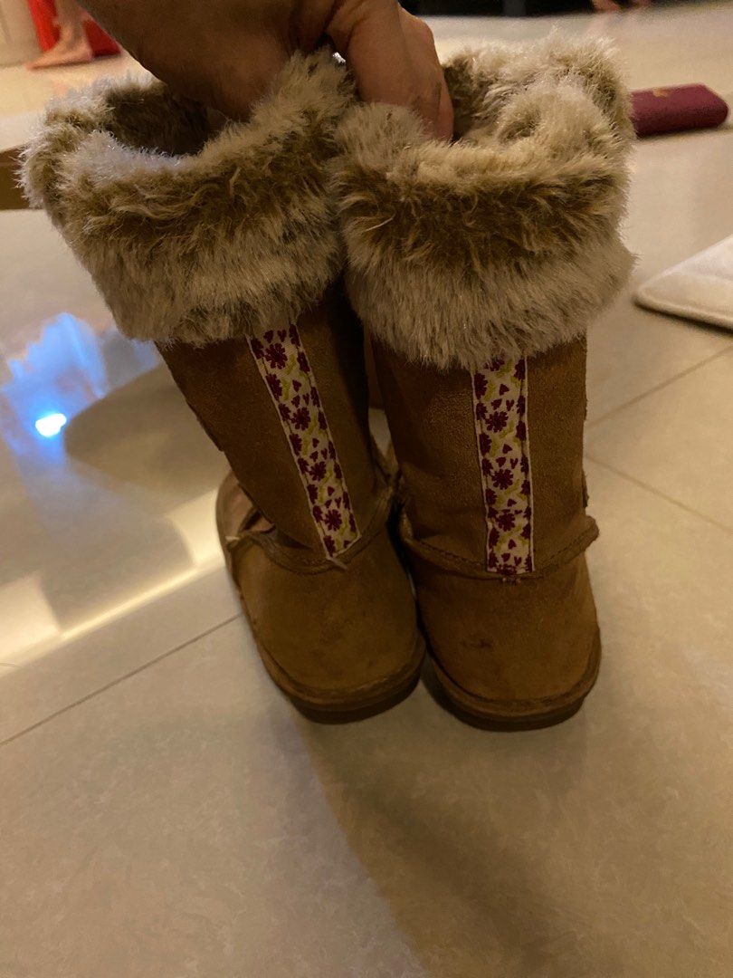 Clarks Girl Kids Leather Boots
