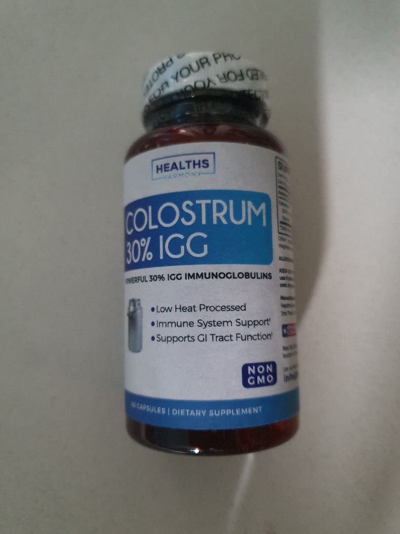  Colostrum 1,000mg (Non-GMO) 30% IgG Immunoglobulins