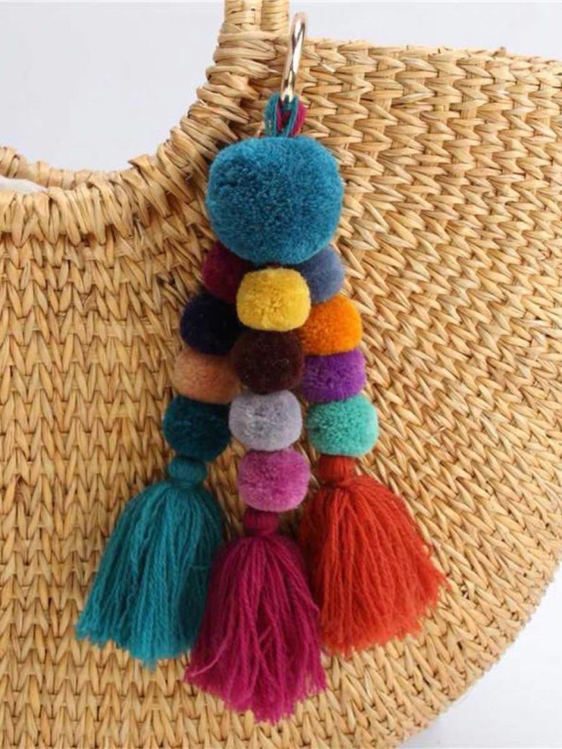Accessorize pom hotsell pom bag