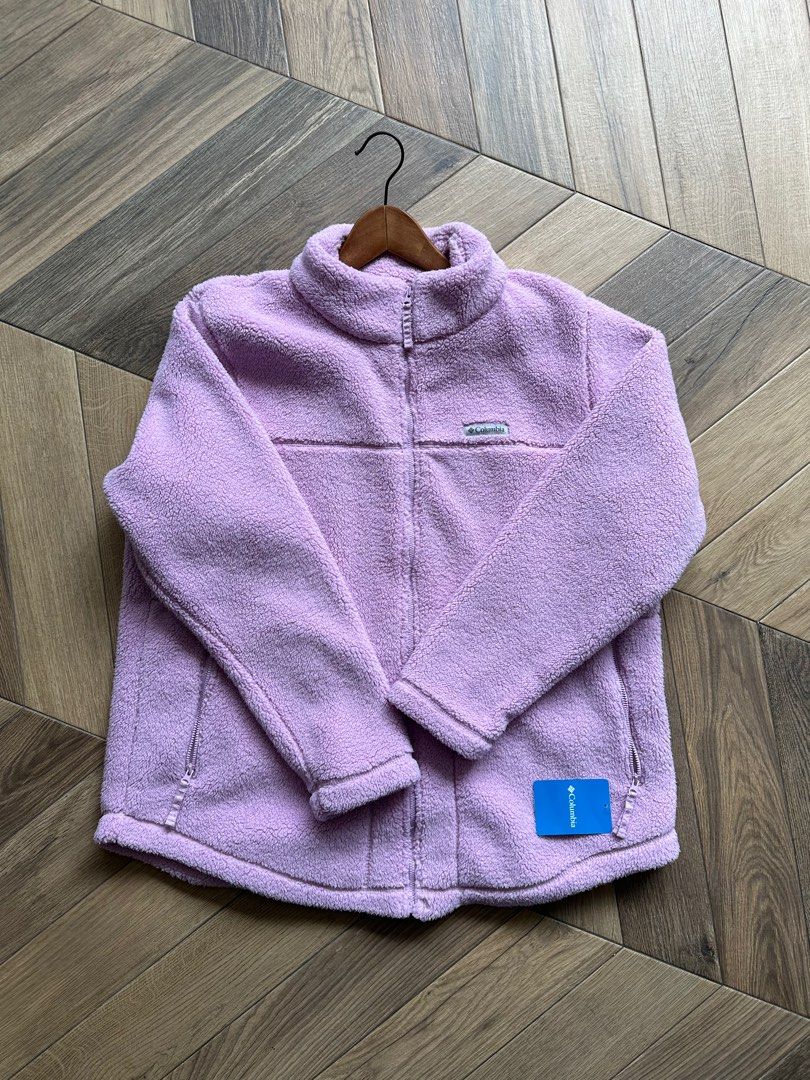 Purple columbia new arrivals fleece jacket