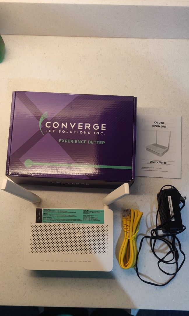 Converge Modem Computers And Tech Parts And Accessories Networking On Carousell 9028