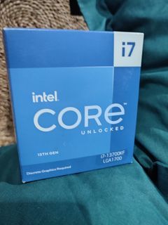Intel Core i7 13700KF LGA-1700 3.40GHz CPU Unboxing 