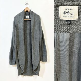 Cotton On Knitted Long Cardigan
