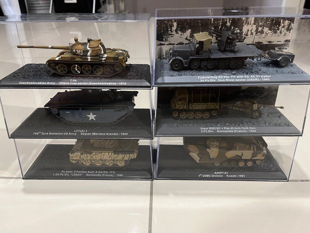 DeAgostini Tanks Collection, Hobbies & Toys, Collectibles & Memorabilia ...