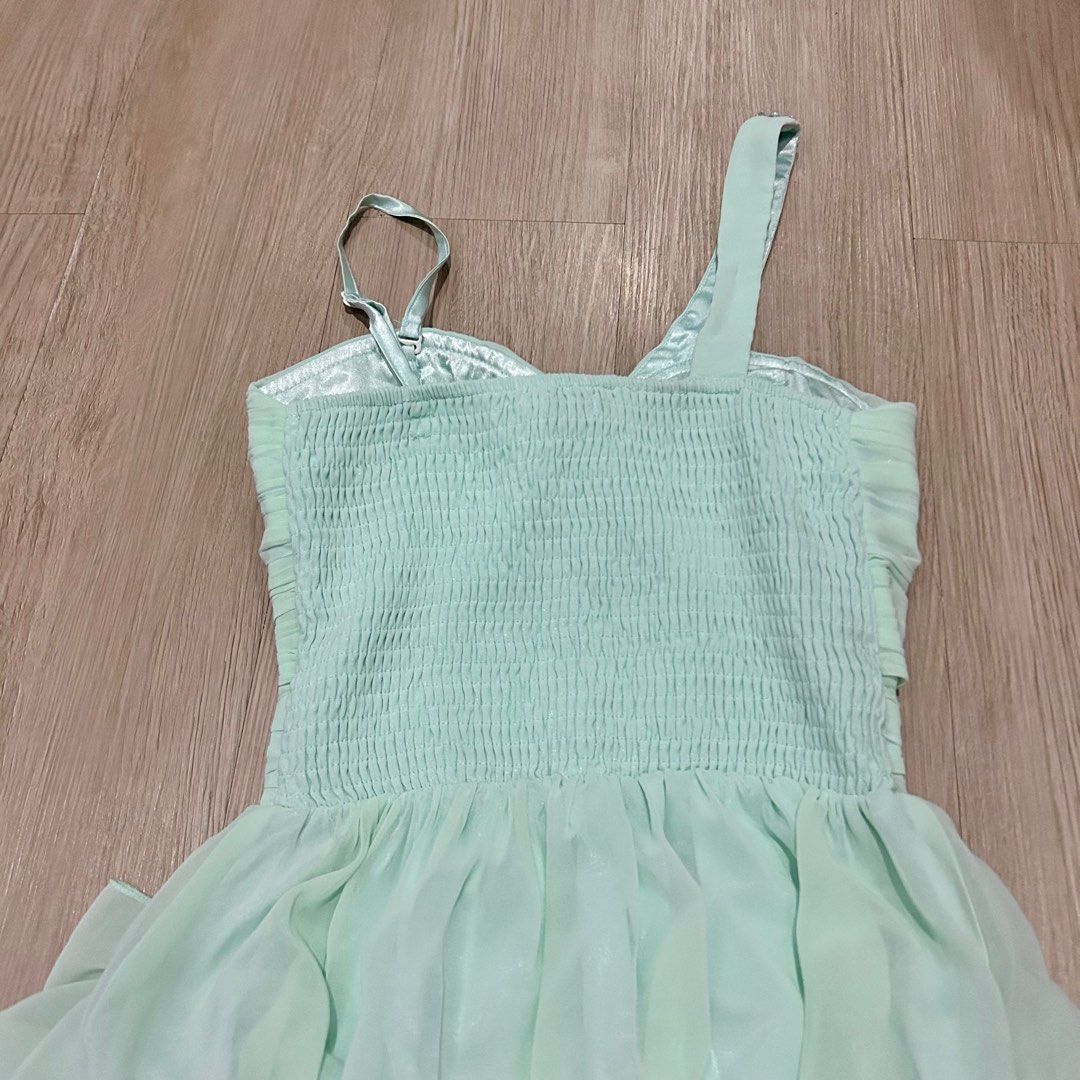 Debenhams mint green dress top