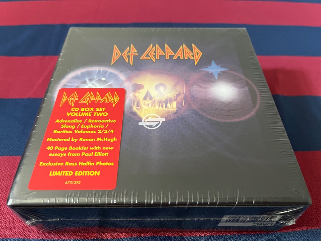 DEF LEPPARD CD COLLECTION VOL.2 輸入盤 未使用洋楽