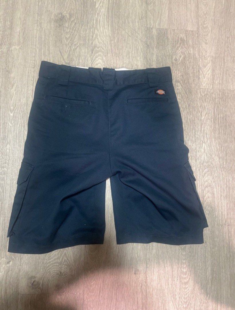 Dickies navy blue cargo shorts new arrivals