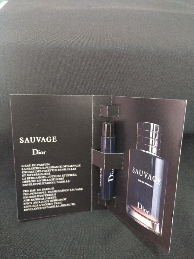 DIOR Sauvage EDP 1ml Beauty Personal Care Fragrance