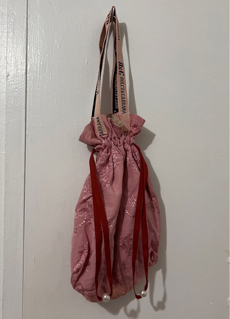 Dolce and gabbana cheap drawstring bag