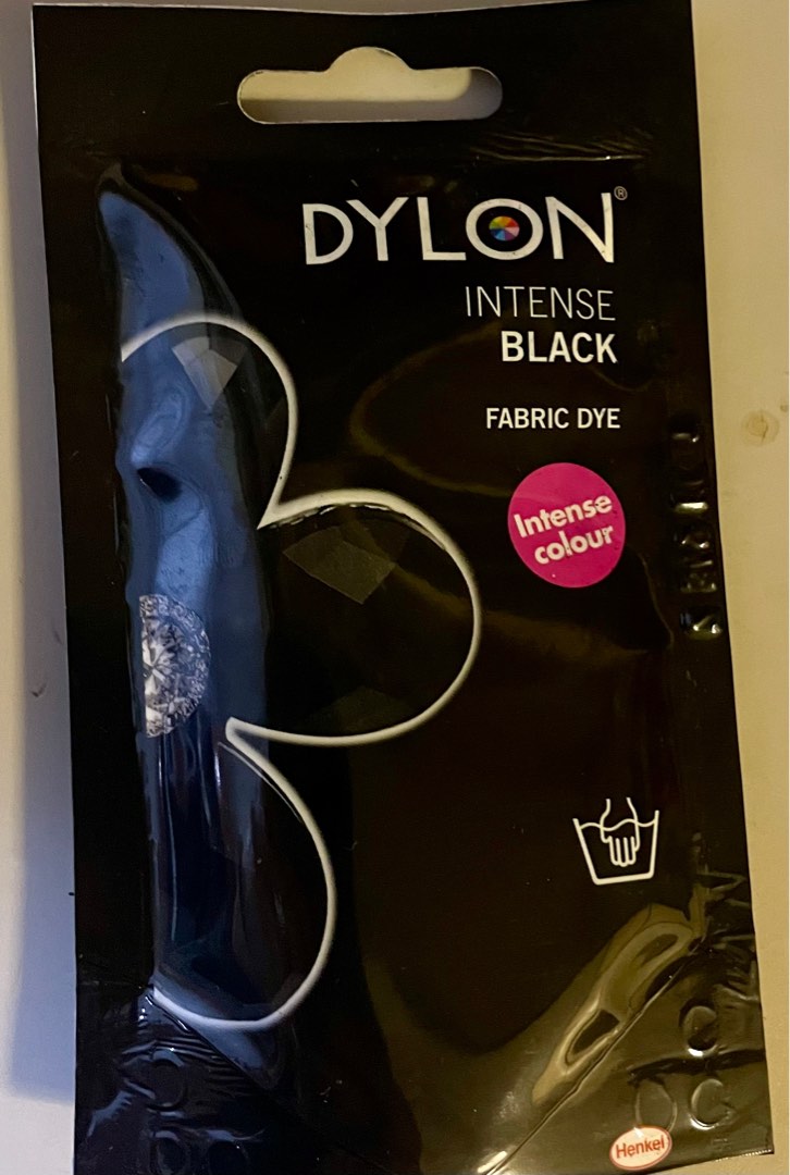 Dylon intense black fabric dye, Furniture & Home Living, Home