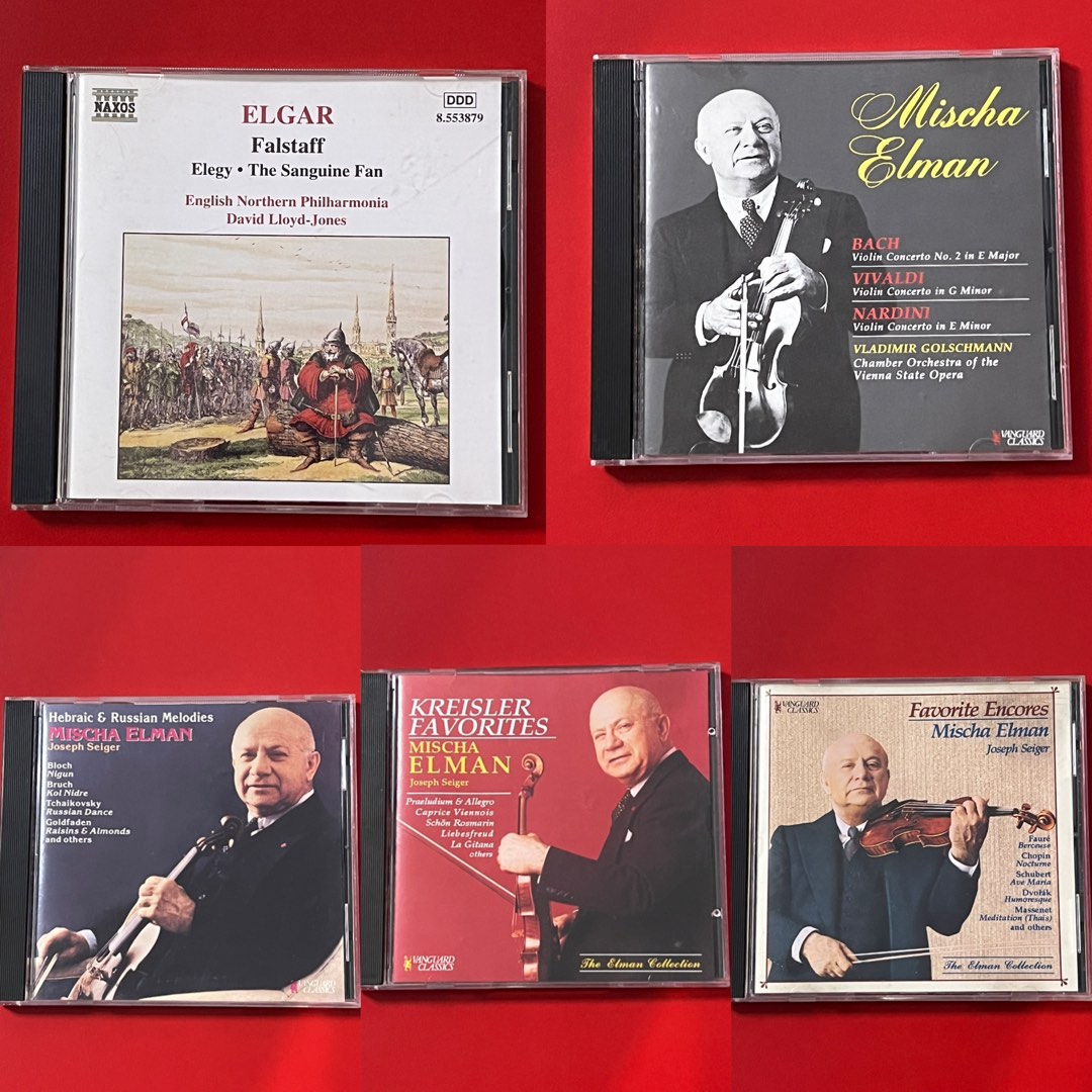 Elgar: Falstaff, Elegy, The Sanguine Fan; Mischa Elman, 興趣及遊戲