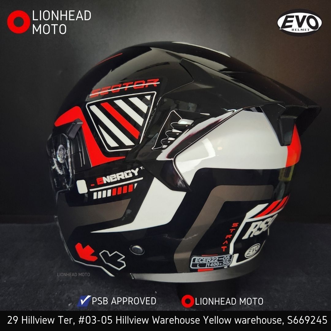 Evo helmet shop warehouse location