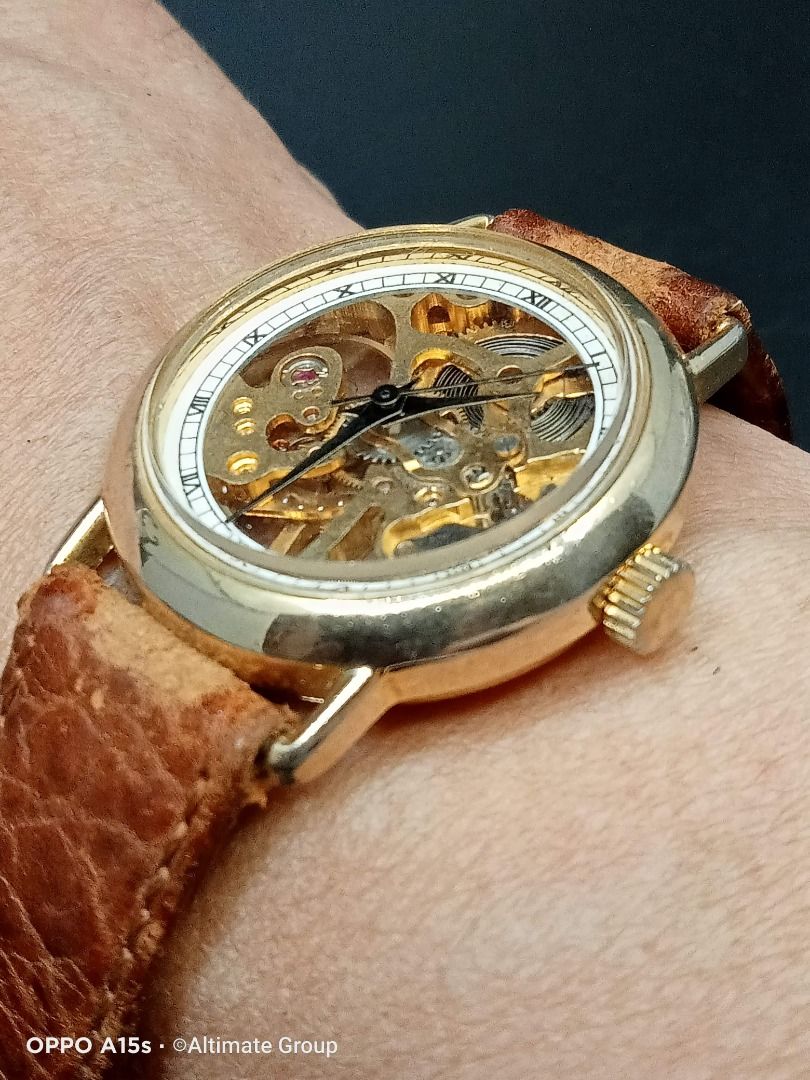 Wittnauer skeleton 2025 watch