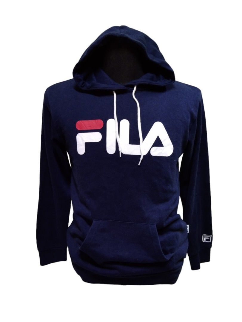 FILA SWEATER HOODIE SPELL OUT LIKE NEW