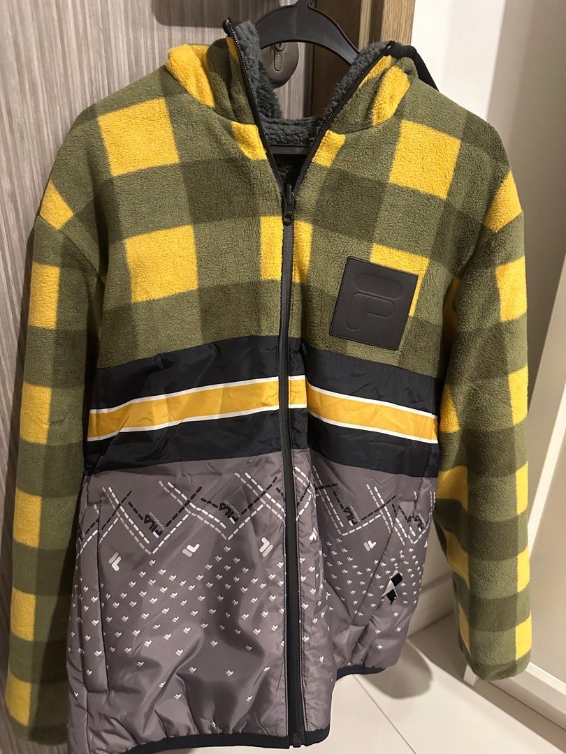 Fila reversible puffer jacket discount