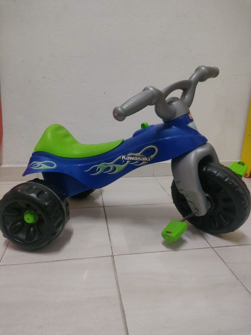Triciclo fisher price kawasaki deals
