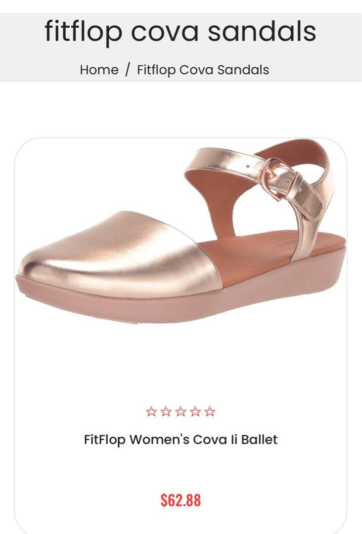 fitflop フィットフロップ FitFlop COVA CLOSED-TOE SANDALS - METALLIC LEATHER  （Metallic Silver） -アウトレットファッション通販 『BRANDELI』