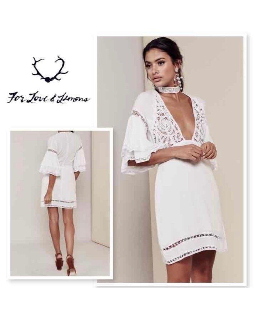 White for love hotsell and lemons dress