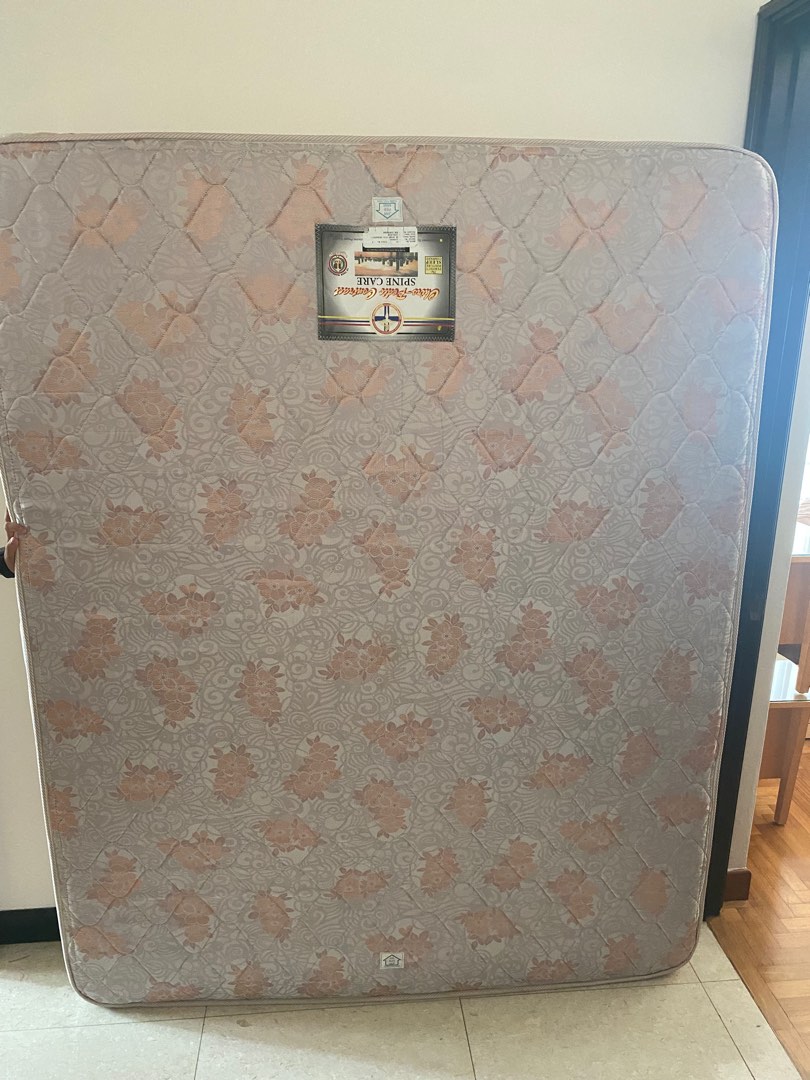 Free bed frame and mattress in Bugis, Furniture & Home Living
