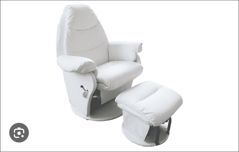 Free Reclinable Nursing Chair and Footrest, Babies & Kids, Nursing
