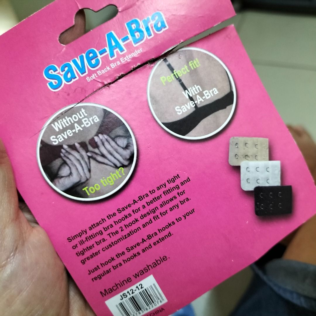 FREE save a bra hook replacement extender when you buy, Women's Fashion,  Undergarments & Loungewear on Carousell