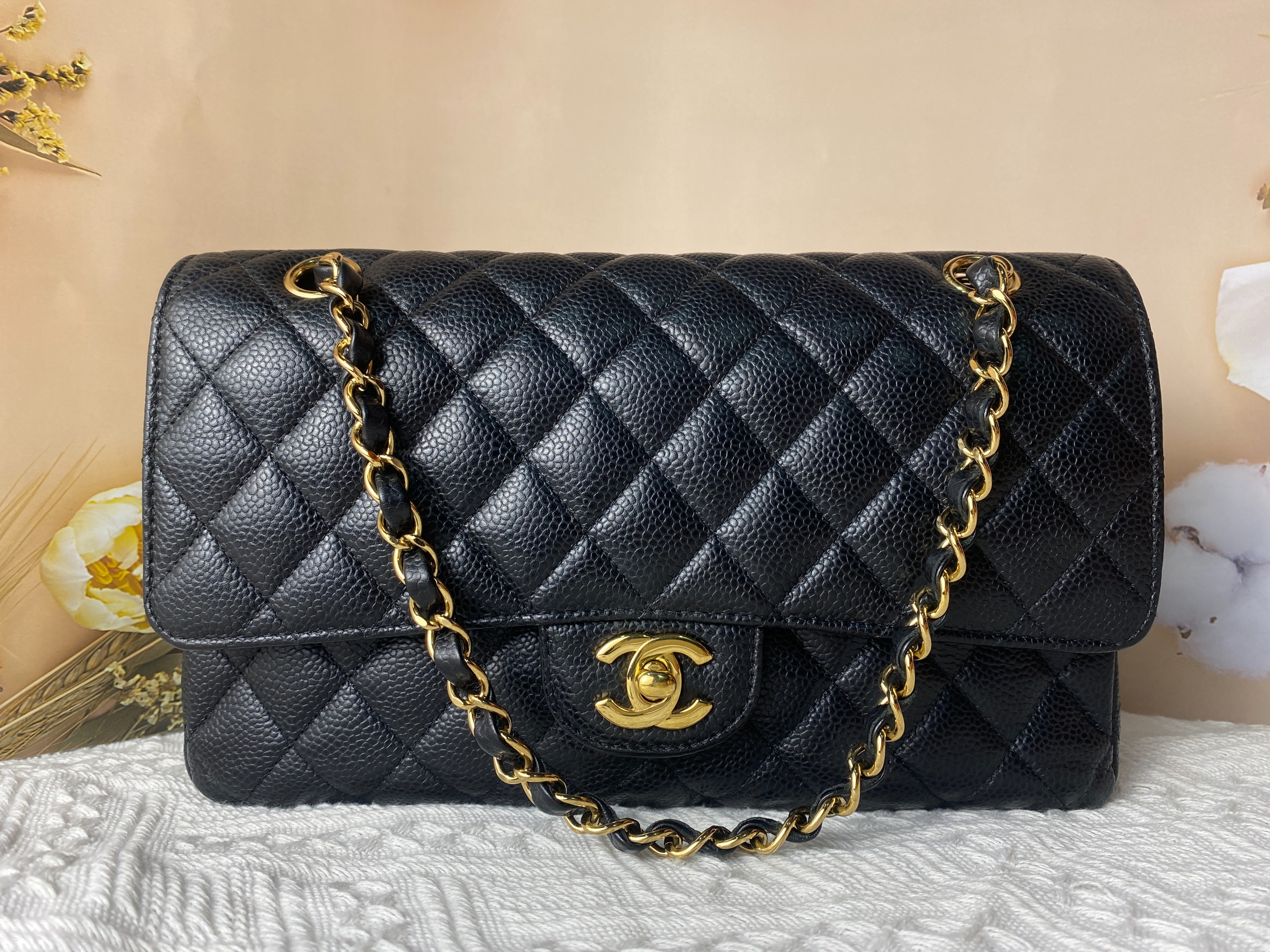 Medium classic cheap chanel bag