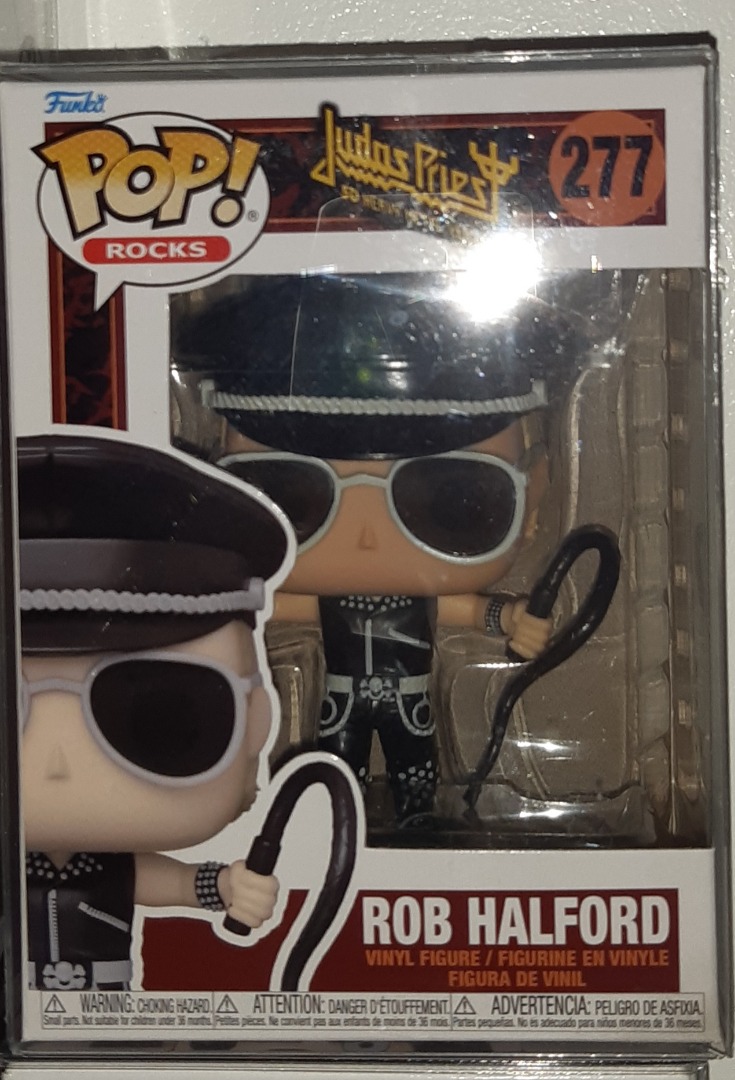 ROB HALFORD Signed (JUDAS PRIEST) Pop Rocks! Funko Pop #277...