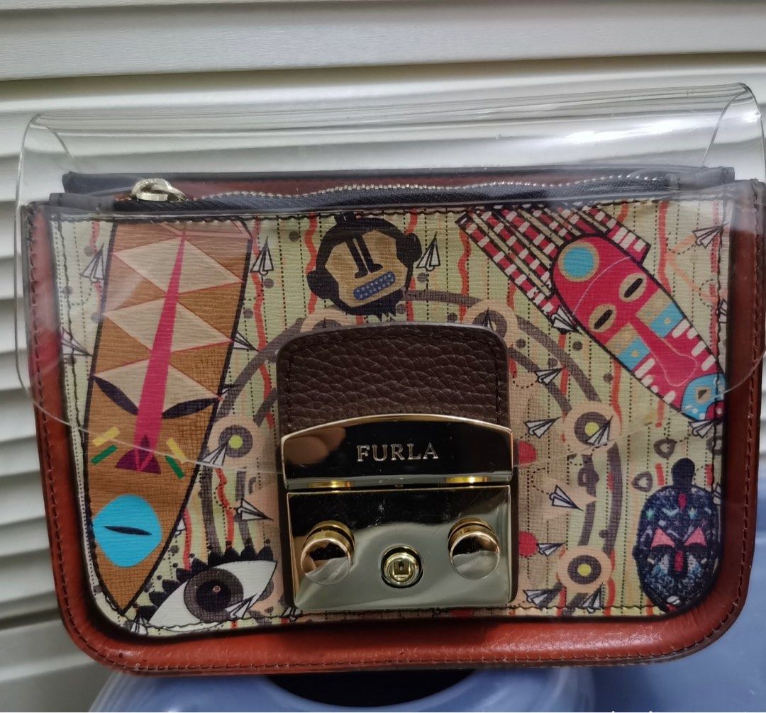 Furla transparent hotsell bag